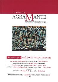Campo de Agramante : revista de literatura. Núm. 17 (primavera-verano 2012)