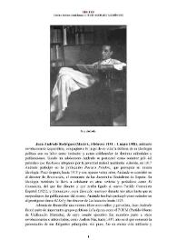 Juan Andrade Rodríguez (Madrid, 1898-1981) [Semblanza]