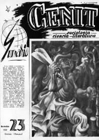 Cenit : Revista de Sociología, Ciencia y Literatura. Año II, núm. 23, noviembre 1952