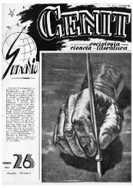 Cenit : Revista de Sociología, Ciencia y Literatura. Año III, núm. 26, febrero 1953