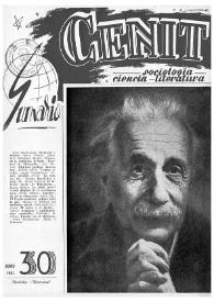Cenit : Revista de Sociología, Ciencia y Literatura. Año III, núm. 30, junio 1953