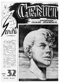 Cenit : Revista de Sociología, Ciencia y Literatura. Año III, núm. 32, agosto 1953