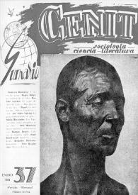 Cenit : Revista de Sociología, Ciencia y Literatura. Año IV, núm. 37, enero 1954