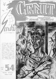 Cenit : Revista de Sociología, Ciencia y Literatura. Año V, núm. 54, junio 1955