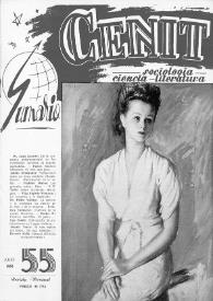 Cenit : Revista de Sociología, Ciencia y Literatura. Año V, núm. 55, julio 1955