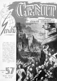 Cenit : Revista de Sociología, Ciencia y Literatura. Año V, núm. 57, septiembre 1955