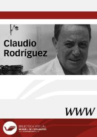 Claudio Rodríguez