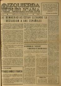 Izquierda Republicana. Año IV, núm. 30, 15 de julio de 1947