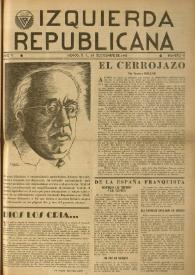 Izquierda Republicana. Año V, núm. 45, 10 de diciembre de 1948