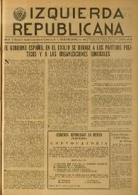Izquierda Republicana. Año IX, núm. 67-68, diciembre-enero de 1951
