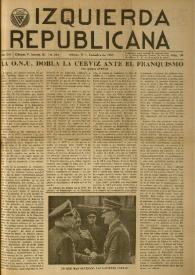 Izquierda Republicana. Año XVI, núm. 98, diciembre de 1955