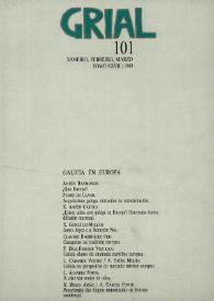 Grial : revista galega de cultura. Núm. 101, 1989