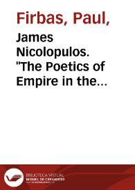 James Nicolopulos. 