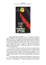Éditions Ruedo Ibérico (1961-1982) [Semblanza]