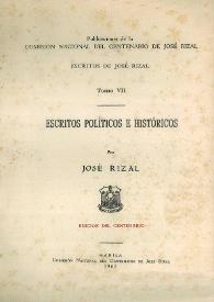 Escritos políticos e históricos (1872-1896)