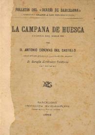 La campana de Huesca. Crónica del siglo XII