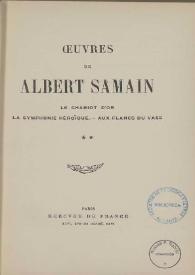 Oeuvres de Albert Samain