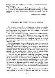 Antología de poesía española 1954-1955