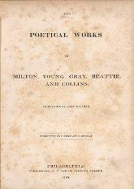 The Poetical works
