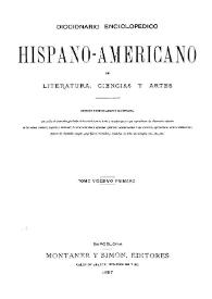 Diccionario enciclopédico hispano-americano de literatura, ciencias y artes. Tomo 21