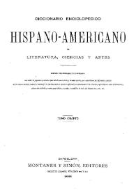 Diccionario enciclopédico hispano-americano de literatura, ciencias y artes. Tomo 4