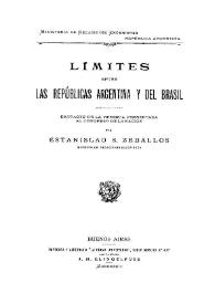 Límites entre las Repúblicas Argentina y del Brasil 