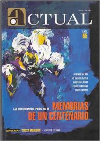 Revista Actual (Mérida), núm. 65 (2007). Monográfico de Mariano Picón Salas