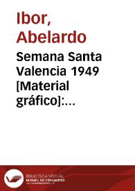 Semana Santa Valencia 1949 [Material gráfico]: Distrito Marítimo