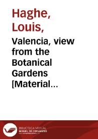 Valencia, view from the Botanical Gardens [Material gráfico]