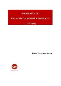 Biografía de Francisco Amorós y Ondeano: (1770-1848) 