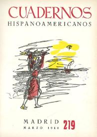 Cuadernos Hispanoamericanos. Núm. 219, marzo 1968