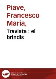 Traviata  : el brindis