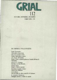 Grial : revista galega de cultura. Núm. 112, 1991