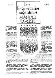 Los fragmentarios argentinos