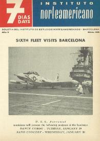 7 días = 7 days : boletín del Instituto de Estudios Norteamericanos, Barcelona. Núm. 162, del 27 de enero al 3 de febrero de 1963
