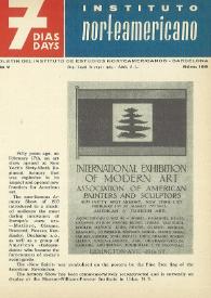 7 días = 7 days : boletín del Instituto de Estudios Norteamericanos, Barcelona. Núm. 169, del 17 al 24 de marzo de 1963