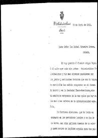Carta de Luis Pérez Bueno a Rafael Altamira. Alicante, 16 de abril de 1910 