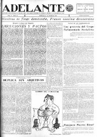 Adelante : Órgano del Partido Socialista Obrero [Español] (México, D. F.). Año IV, núm. 76, 1 de marzo de 1945
