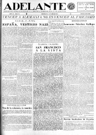 Adelante : Órgano del Partido Socialista Obrero [Español] (México, D. F.). Año IV, núm. 78, 1 de abril de 1945