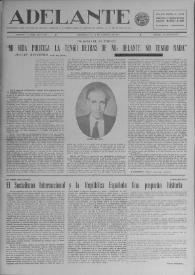 Adelante : Órgano del Partido Socialista Obrero [Español] (México, D. F.). Año IV, núm. 108-109, 15 de agosto de 1946