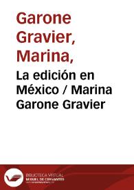 La edición en México 
