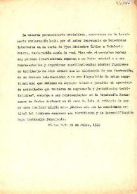 Decreto del Gobierno mexicano. México D. F., 22 de julio 1942