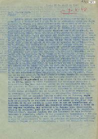 Carta de Indalecio Prieto a Carlos Esplá. París, 28 de abril de 1948