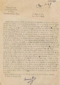 Carta de Indalecio Prieto a Carlos Esplá. San Juan de la Luz, 6 de enero de 1949
