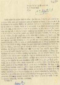 Carta de Indalecio Prieto a Carlos Esplá. San Juan de Luz, 2 de julio 1949