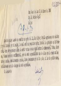 Carta de Indalecio Prieto a Carlos Esplá. San Juan de Luz., 6 de enero 1950