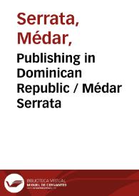 Publishing in Dominican Republic 