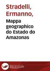 Mappa geographico do Estado do Amazonas