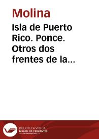Isla de Puerto Rico. Ponce. Otros dos frentes de la plaza principal [N° 2]