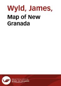 Map of New Granada